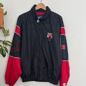 STARTER Chicago Bulls 90s Sports Zip Jacket